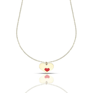 Collana Cuore Dana L’Or 9 Carati