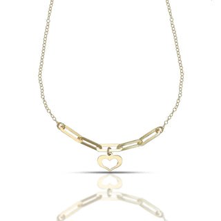 Collana Cuore Dana L’Or 9 Carati