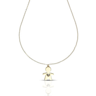 Collana Primi Battiti Dana L’Or 9 Carati