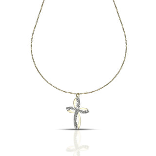 Collana Croce Corpus Lux Dana L’Or 9 Carati