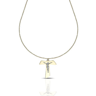 Collana Croce Corpus Lux Dana L’Or 9 Carati