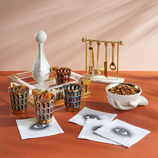 Barbell Barware Set Jonathan Adler h.24 cm.