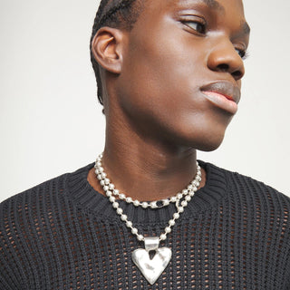 Collana Lunga con Cuore Unode50