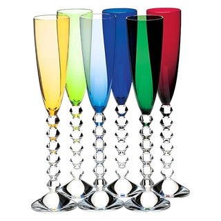 Set 6 Flute "Véga" Baccarat