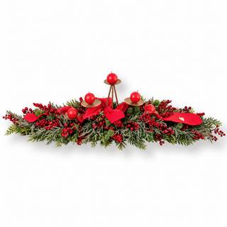 Candeliere a Cinque Fiamme "Santa Claus" Sara's Idea 110x45x30 cm.