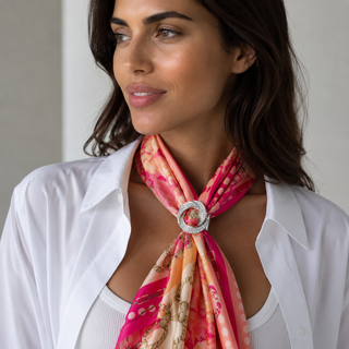 Set Ferma Carrè+Foulard Barbieri Creazioni