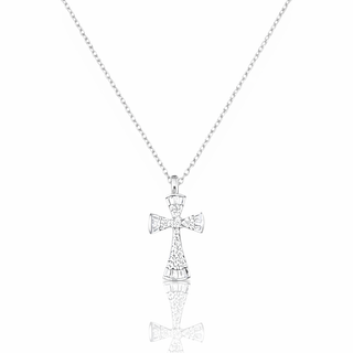 Collana Croce “Cross” in Argento 925%