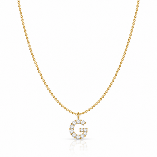 Collana "Lettera G" Dana L’Or 9 Carati