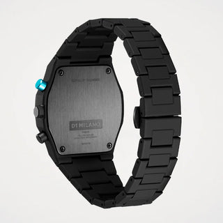Orologio Cronografo Charcoal Black "Polychrono " D1 Milano