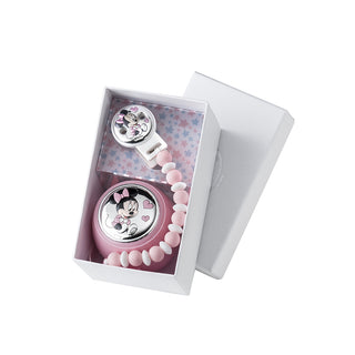 Set Spilla+ Portaciuccio "Minnie Mouse" Disney Valenti