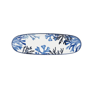 Vassoio Rettangolare "Blue Coral" Maxwell & Williams 40x12,5 cm.