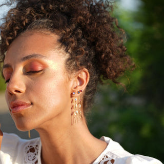 Orecchino Serenity Viola