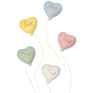 Bomboniera Palloncino Cuore Love AD 9x4 cm.