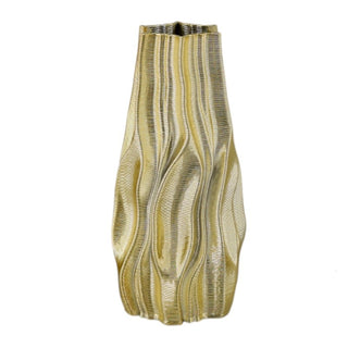 Vaso Oro Lucido Melograno h. 31 cm.