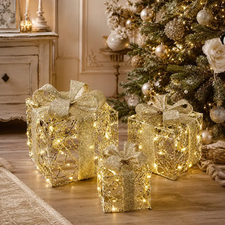 Decoro Pacco Regalo Stripes 90 Microled EDG