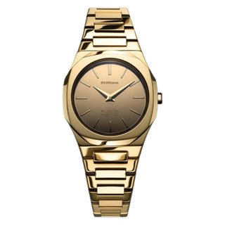 Orologio Gold Gleam "Ultra Thin" D1 Milano