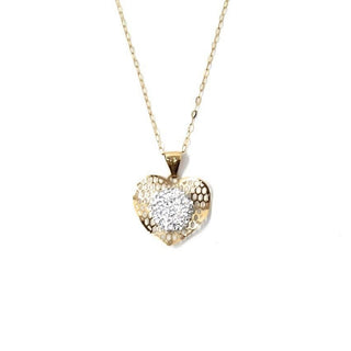 Collana Con Cuore In Oro 18kt
