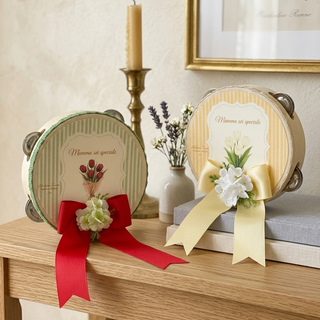 Tamburello Fior di Seta Mamma Collection Madame Fioccò Ø13 cm.