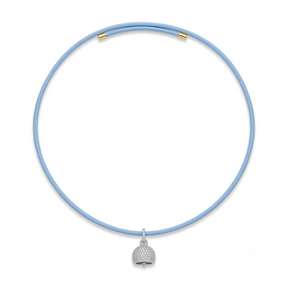 Choker Magnetico con Campanella Capri  in Argento 925%