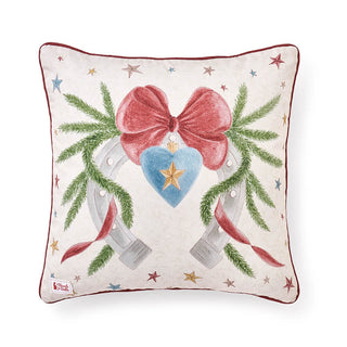 Cuscino Double Face "La Giostra di Amelie" Nuvole di Stoffa 40x40 cm.