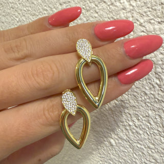 Orecchini Goccia in Argento 925%