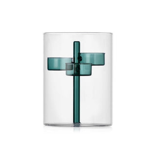 Portacandela 3 Tealight "Iris" Ichendorf Milano h. 12 cm.
