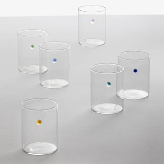 Bomboniera Set 6 Bicchieri Acqua "Soleils" Ichendorf Milano