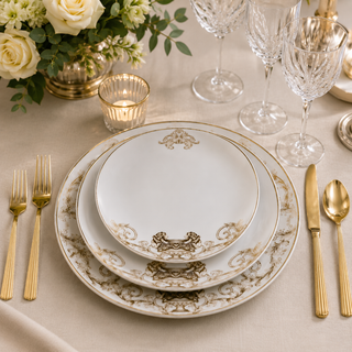 Servizio di Piatti Per 12 Persone 36 Pz. "La Coupe des Dieux" Rosenthal Versace