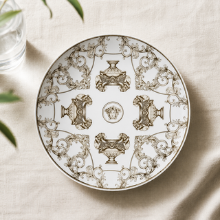 Bomboniera Piatto Piano "La Coupe des Dieux" Rosenthal Versace h. 17 cm.
