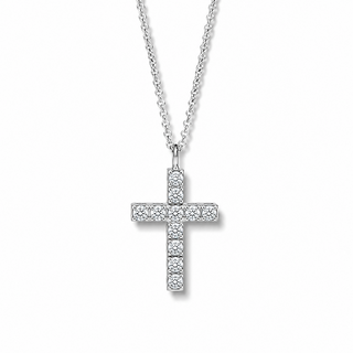 Girocollo con Croce "Anniversary Square" Recarlo