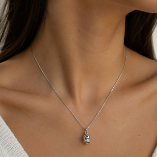 Collana Campanella in Argento 925%