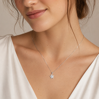 Collana Stella Marina in Argento 925%