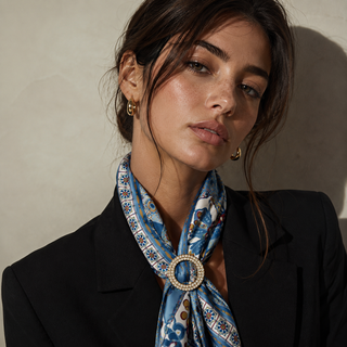 Set Ferma Carrè+Foulard Barbieri Creazioni