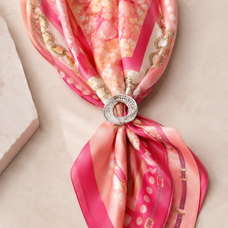 Set Ferma Carrè+Foulard Barbieri Creazioni