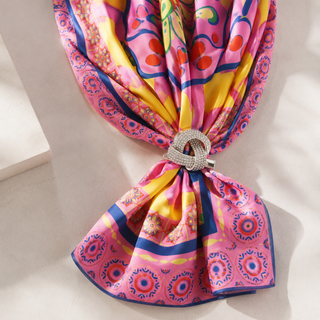 Set Ferma Carrè+Foulard Barbieri Creazioni