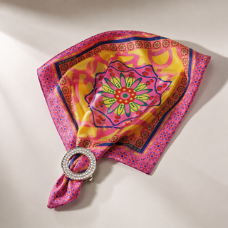 Set Ferma Carrè+Foulard Barbieri Creazioni