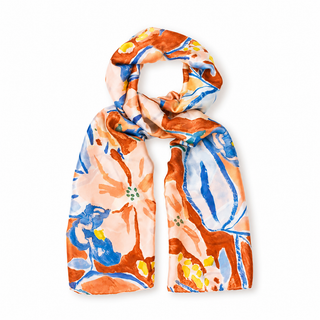 Foulard Bouquet Arancio Barbieri Creazioni