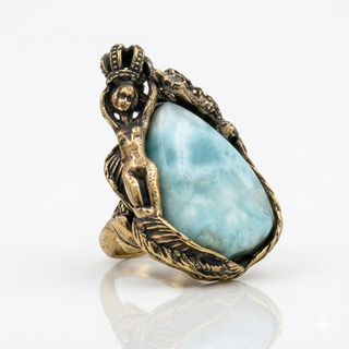 Anello Pietra Larimar Alcozer & J