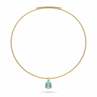 Choker Magnetico con Campanella Capri in Argento 925%