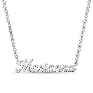 Collana Personalizzabile Con Nome In Argento 925%