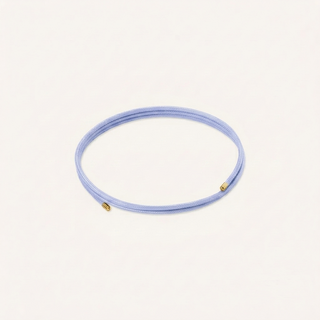 Choker Magnetico Cordino Azzurro Cielo