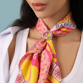 Set Ferma Carrè+Foulard Barbieri Creazioni