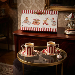 Set 6 Tazze Caffè Circo Palais Royal Lamart