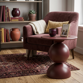 Tavoino Burgundy Garpe Interiores
