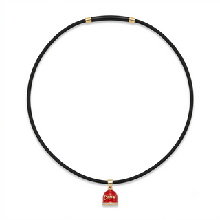 Choker Magnetico con Campanella Capri in Argento 925%