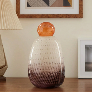 Vaso Alto L'Oca Nera h.35cm.