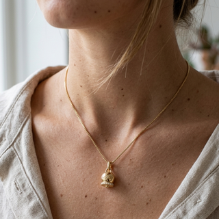Collana Campanella Capri Gold in Argento 925%