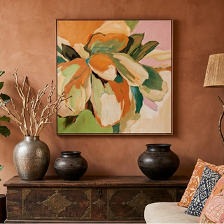 Quadro con Cornice L'Oca Nera 100x100 cm.