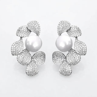 Orecchini Foglie in Argento 925%