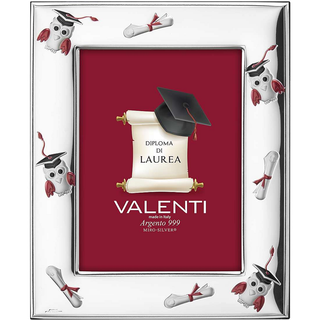 Cornice Laurea Argento Valenti